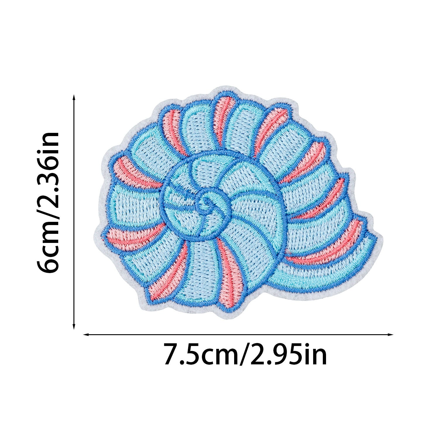 Wholesale American Ocean Style 16-Piece Embroidered Cloth Patch Holiday Seahorse Anchor Surfing Girl Shell High-Density Applique